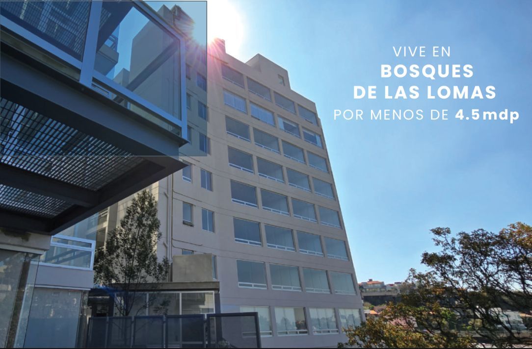 <small>DEPARTAMENTOS</small>Bosques de las Lomas